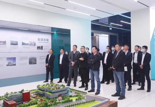 观摩交流促提升 助推企业新发展丨金城装饰到德才装饰开展对标观摩学习活动